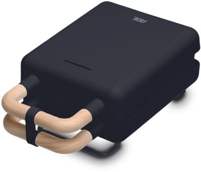 KG2006-3 noir Gaufrier, croque monsieur