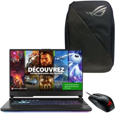 STRIX-G17-G712LW-EV063T+backpack+souris PC Gamer