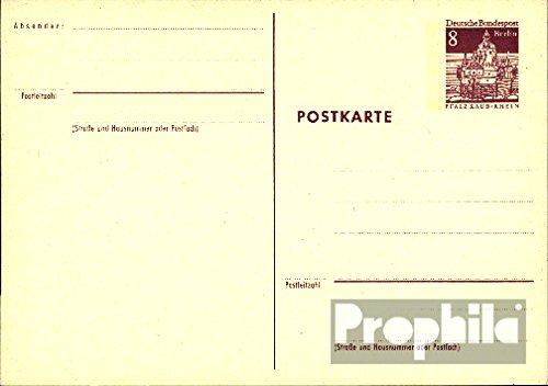 Berlin (West) p75 Officiel Carte postale Allema...