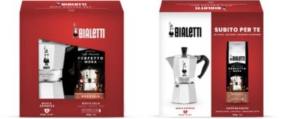 Moka 6 tasses et 200 g cafe Nocciola Cafetière ...