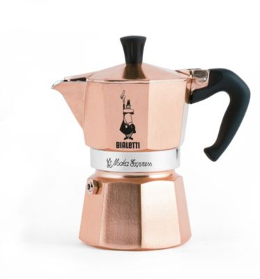 Moka express 3 tasses rose gold Cafetière itali...