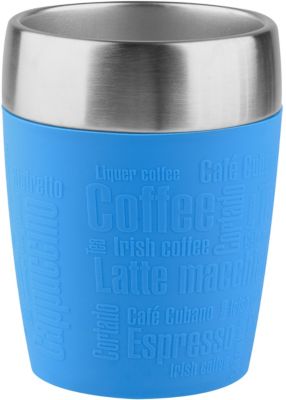 de transport 0.2L inox et bleu mari Mug