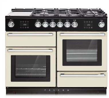 NEXUS STEAM 110 CM IVOIRE/CHROME Piano de cuiss...