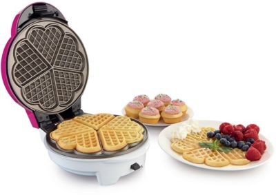 WCM702PW gaufres coeur et cupcakes Machine à gâ...
