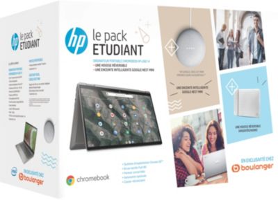 Pack X360 14-ca0004nf+ Etui+ Nest Mini Chromebook