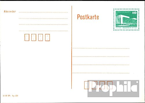 DDR p89 Officiel Carte postale 1990 Ouvrages d'...