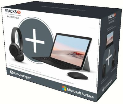 Pack Surface Go 2 + Accessoires PC Hybride