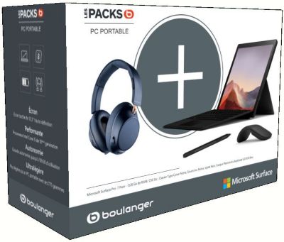 Pack Surface Pro 7 i5 8 256+accessoires PC Hybride