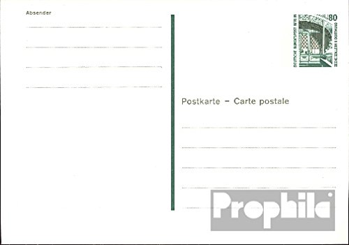 Berlin (West) p135 Officiel Carte postale cache...