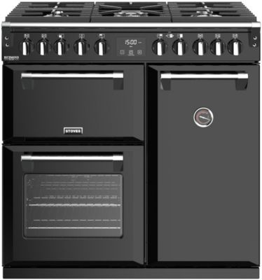 RICHMOND DELUXE 90 DFT NOIR Piano de cuisson